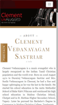 Mobile Screenshot of clementvedanayagam.com